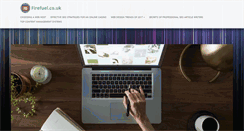 Desktop Screenshot of firefuel.co.uk